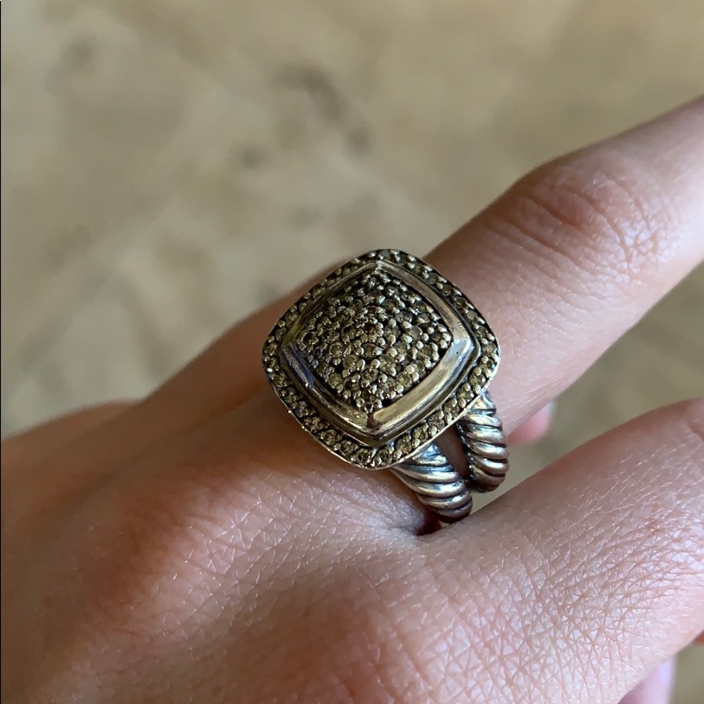 David Yurman Large Diamond Ring